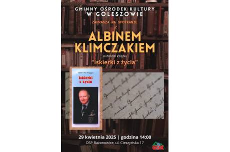 Spotkanie autorskie z Albinem Klimczakiem